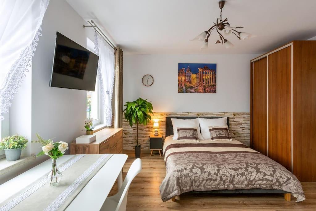 Ap. Olimpia 1 Pok. 2 Osoby, Downtown, Free Parking Apartment Krakow Luaran gambar